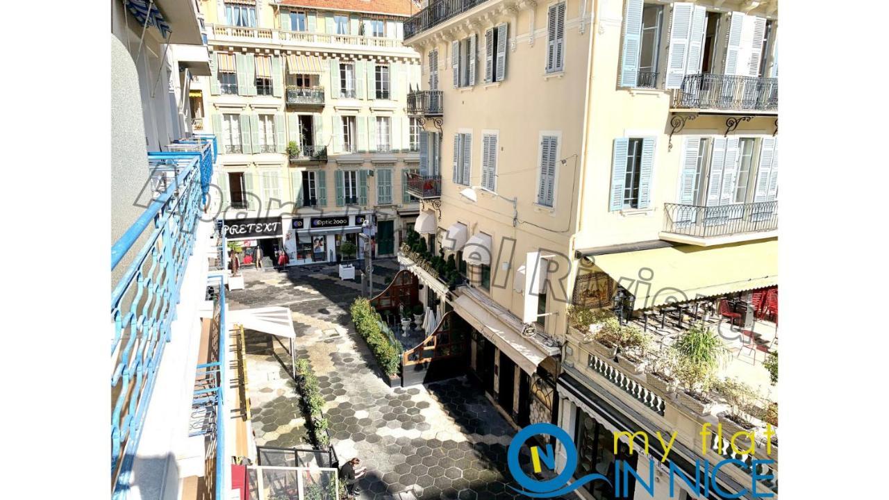Aparthotel Riviera - Hyper Centre Ville - Studio Superieur Ac Avec Balcon Et Apercu Mer - Balcon Massenet 1 Nicea Zewnętrze zdjęcie