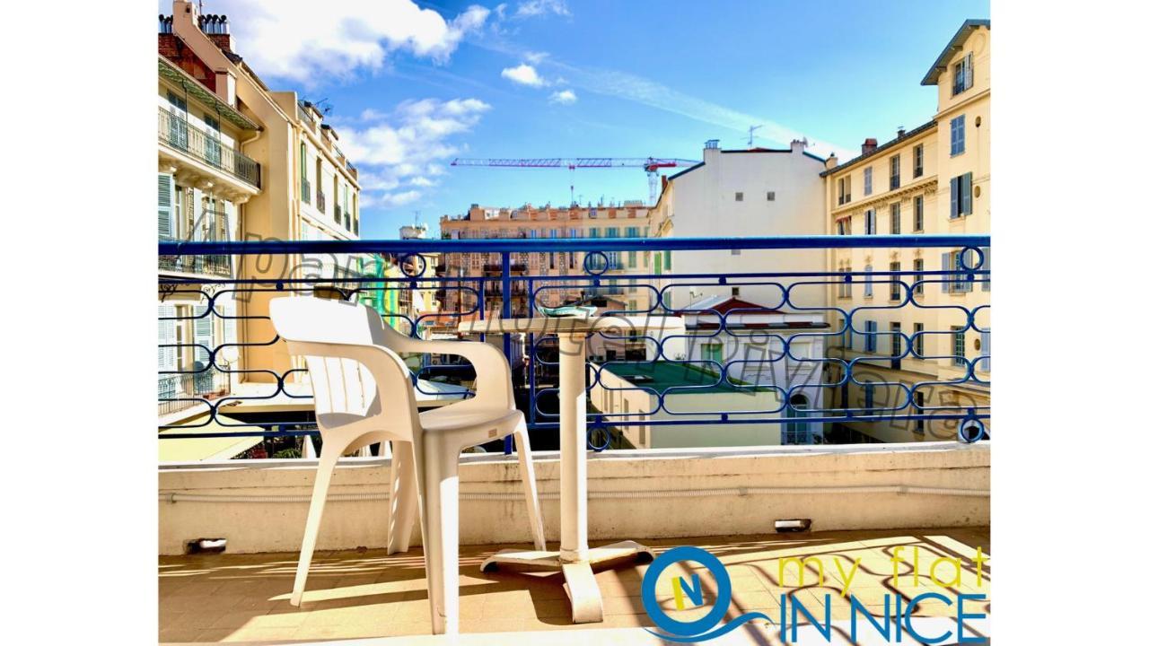 Aparthotel Riviera - Hyper Centre Ville - Studio Superieur Ac Avec Balcon Et Apercu Mer - Balcon Massenet 1 Nicea Zewnętrze zdjęcie