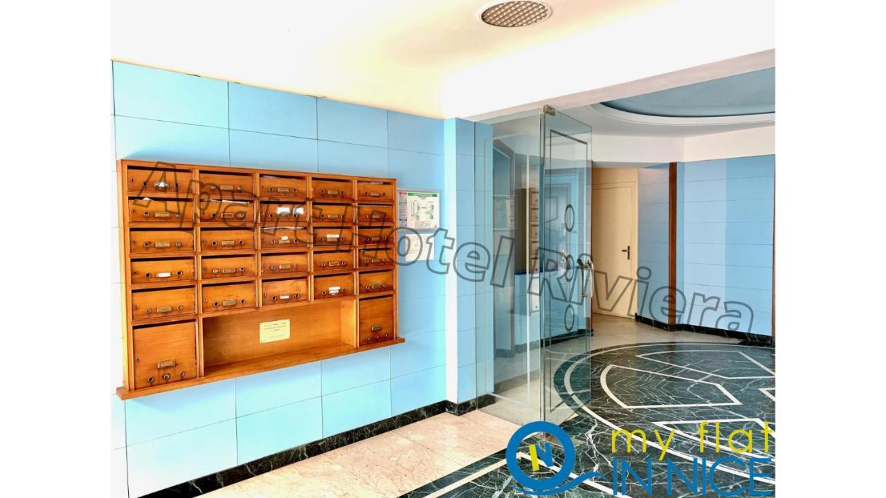 Aparthotel Riviera - Hyper Centre Ville - Studio Superieur Ac Avec Balcon Et Apercu Mer - Balcon Massenet 1 Nicea Zewnętrze zdjęcie