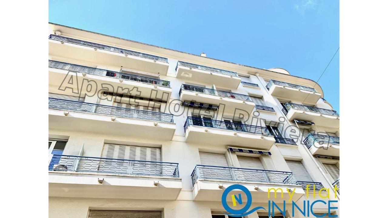 Aparthotel Riviera - Hyper Centre Ville - Studio Superieur Ac Avec Balcon Et Apercu Mer - Balcon Massenet 1 Nicea Zewnętrze zdjęcie